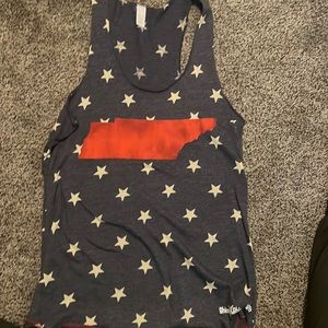 Boutique Tank - Tennessee star tank